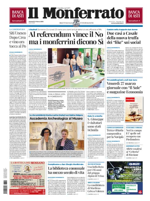 Il Monferrato - Edizione 23 del 24/03/2026